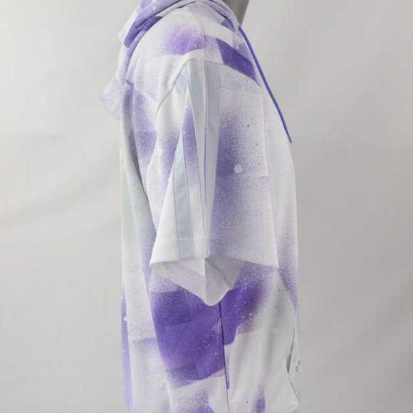 Adidas Donovan Mitchell SS Hooded Shooter Top. Brand new. Mens Size: Large - Picture 3 of 8